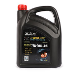 Масло трансмиссионное полусинтетическое GT Multi Trans SAE 75W-90, API GL4GL5, 4 л
