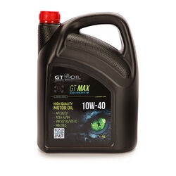 Масло моторное полусинтетическое GT Max SAE 10W-40 API SNCF, 4 л