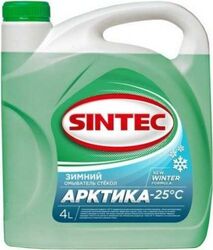 Жидкость для стеклоочистителя SINTEC зимняя 4л.готовая