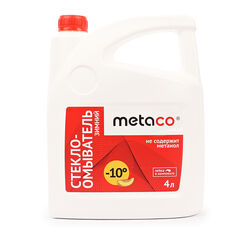 Жидкость омывателя METACO ЗИМНЯЯ ДЫНЯ -10C 4Л