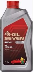 Моторное масло S-OIL Red7 10W-40 1л.