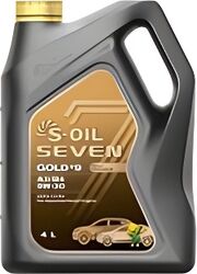 Масло S-OIL 7 GOLD9 A3B4 SLCF 5w-30 4л.синтетика