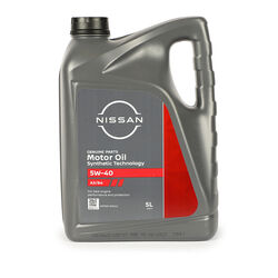 Масло моторное NISSAN синт. 5W-40 5л.