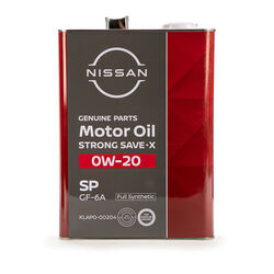 Моторное масло NISSAN Strong Save-X 0W-20 4л.