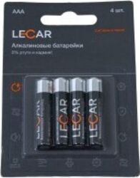 Батарейки Lada алкалиновые AAA, 4 шт