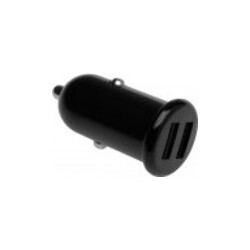 Адаптер автомобильный 2хUSB 2.1А в прикуриватель 1224В