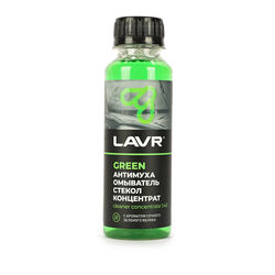 LAVR Омыватель стекол Антимуха Green Концентрат 1:40, 125 мл