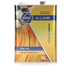 Масло моторное синт. A-LINE 0W-16 4л.