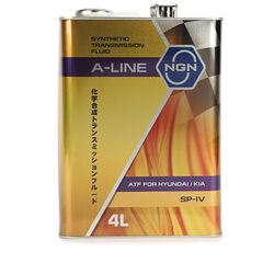 Масло трансмиссионное синт. A-LINE ATF SP-IV 4л.