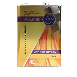 Масло трансмиссионное синт. A-LINE ATF WS 4л.