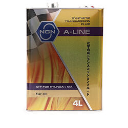Масло трансмиссионное синт. A-LINE ATF SP-III 4л.