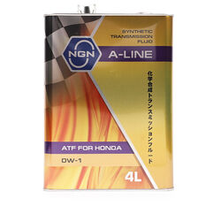 Масло трансмиссионное синт. A-LINE ATF DW-1 4л.