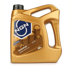 Масло моторное полусинт. MARINE A-LINE 4л.