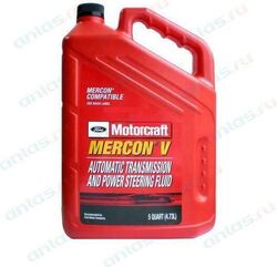 Трансмиссионное масло MOTORCRAFT Mercon V 4,73л.